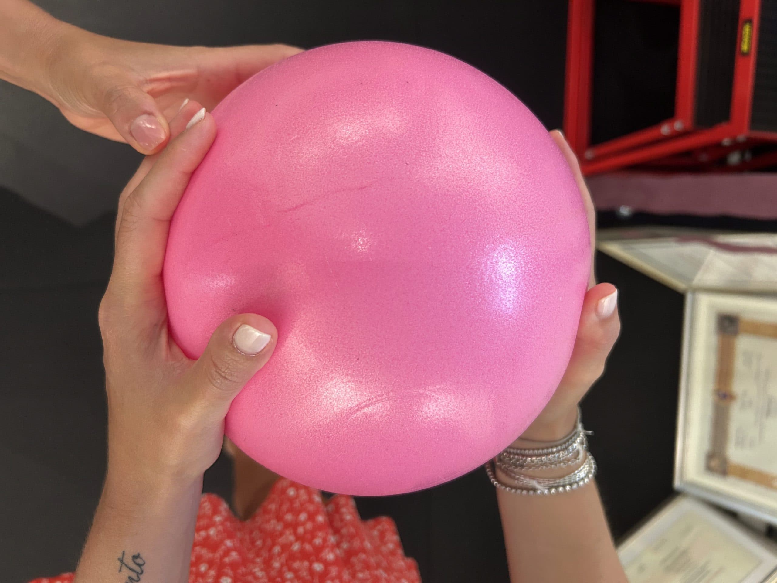 Rhythmic gymnastics ball