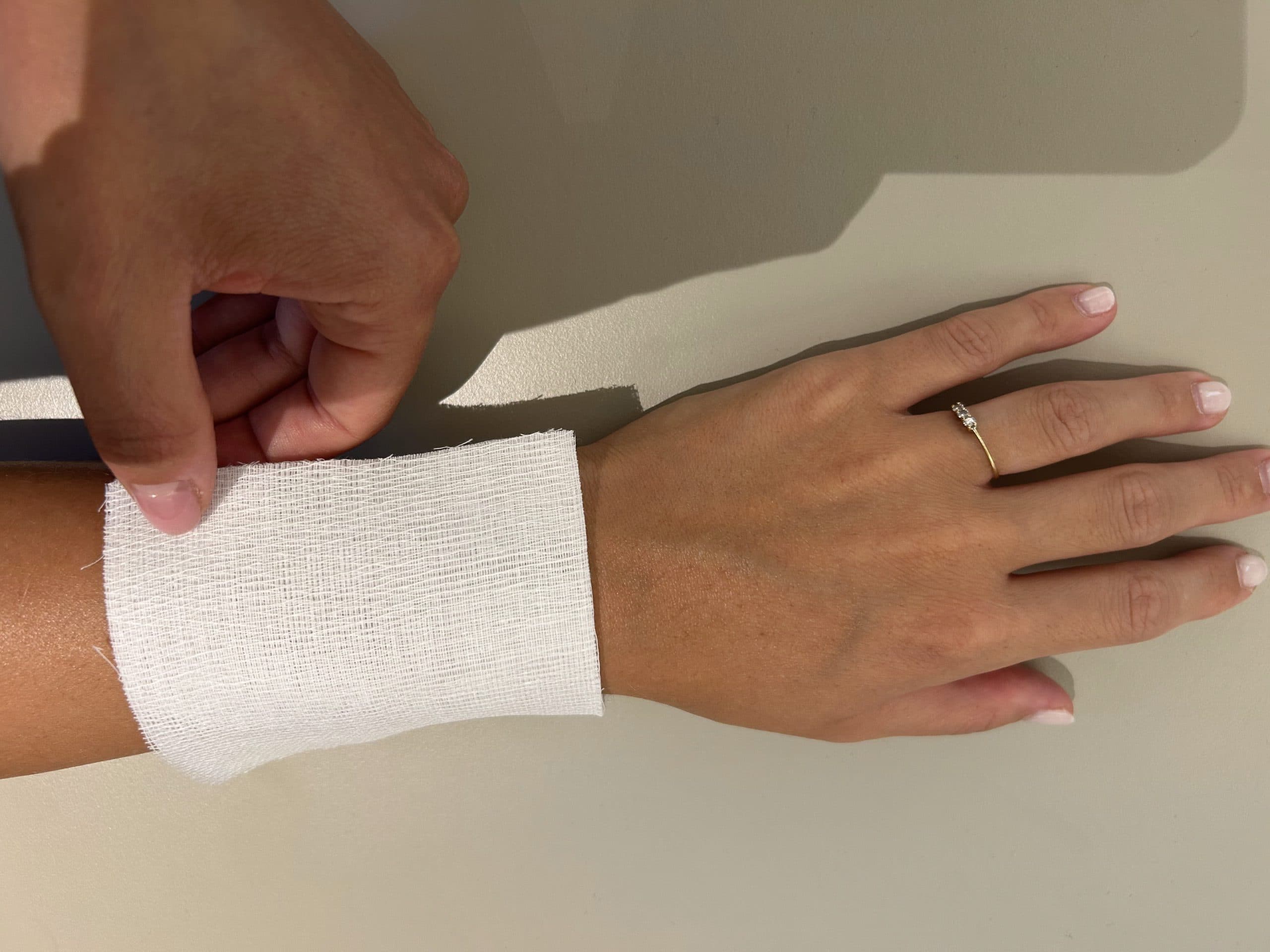 Sterile gauze