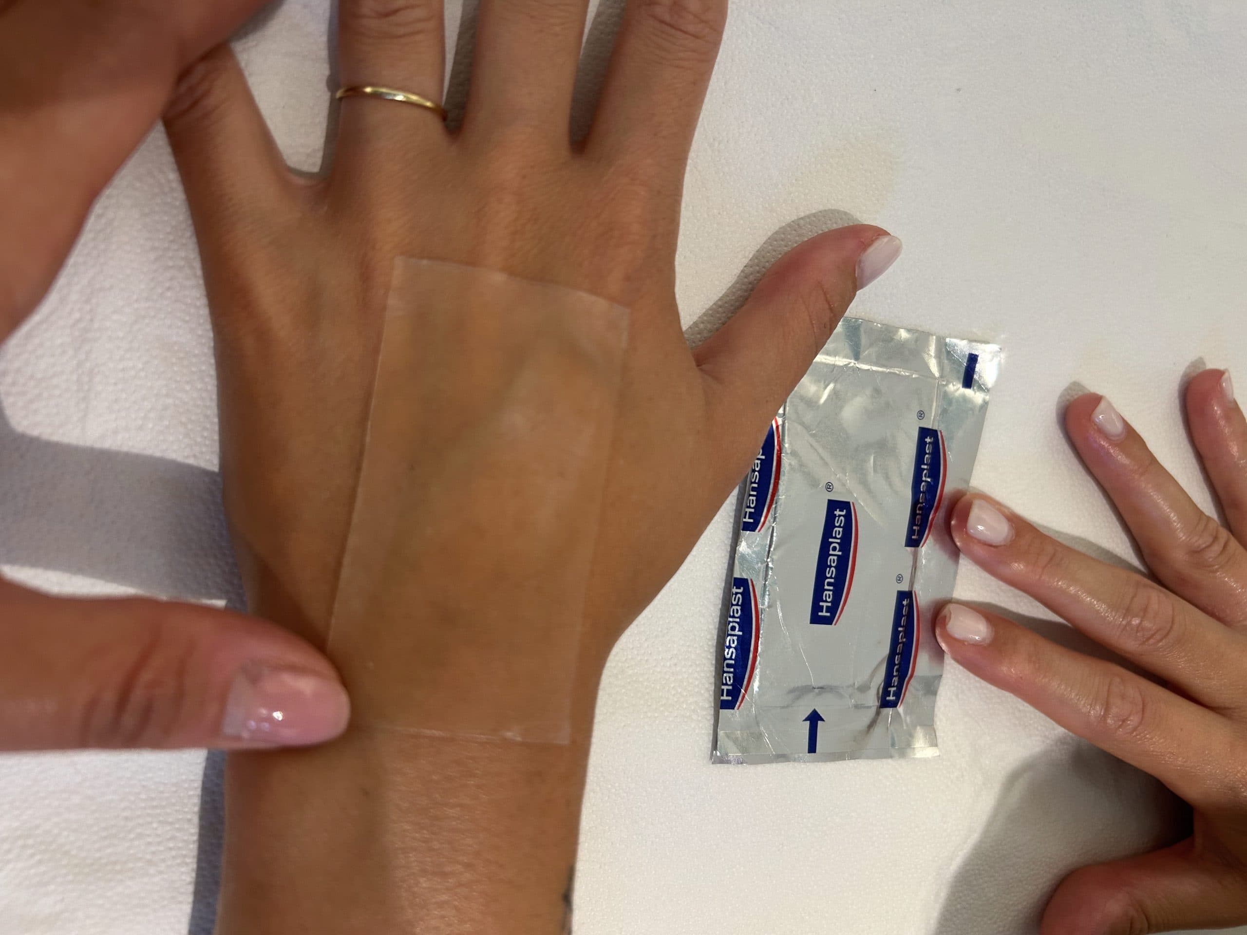 Hansaplast scar patches